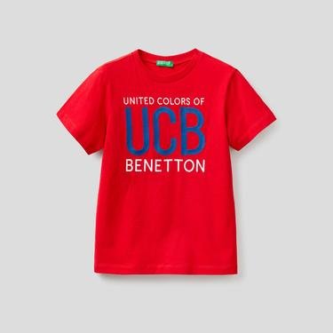  Benetton Erkek Çocuk Kırmızı T-Shirt