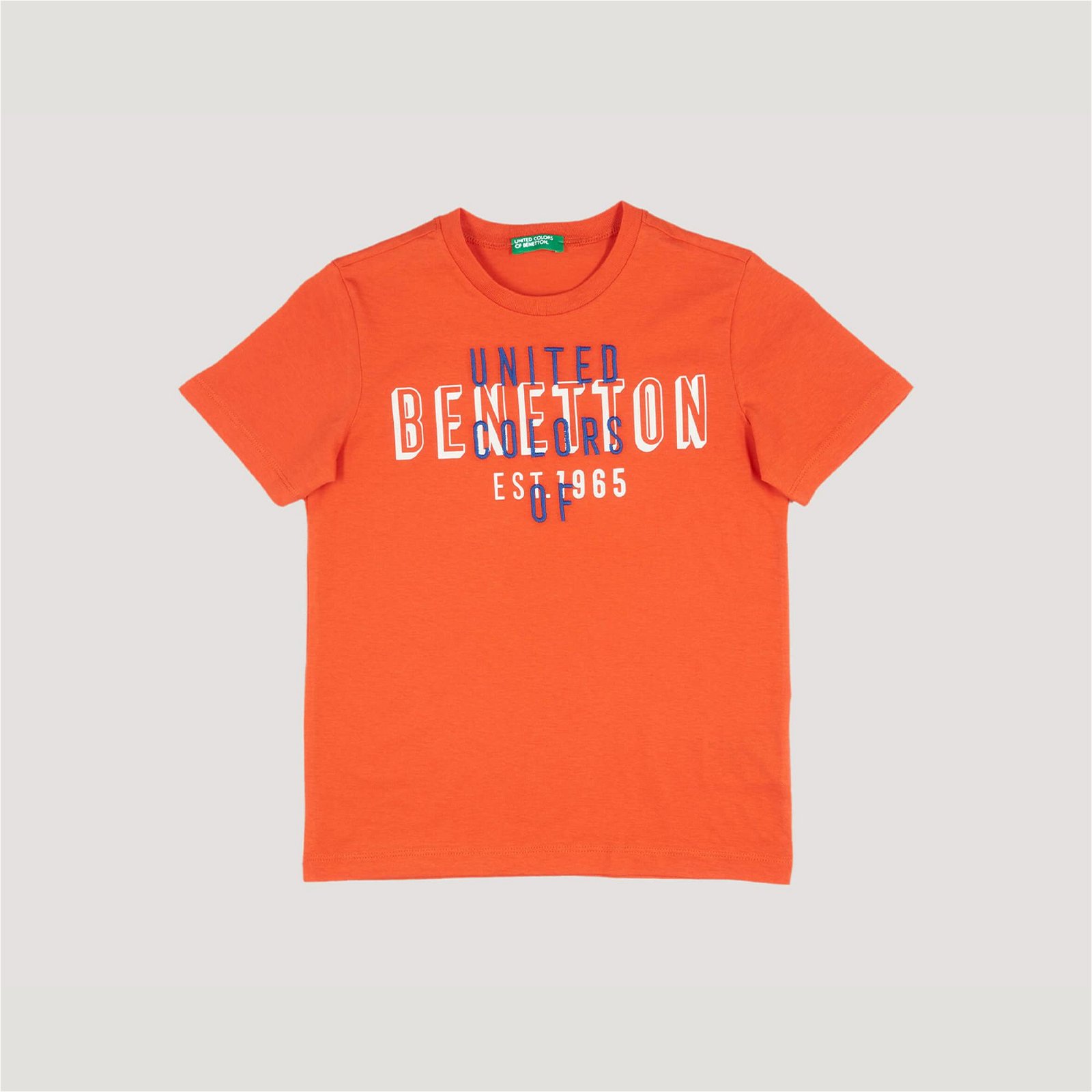Benetton Erkek Çocuk Turuncu T-Shirt