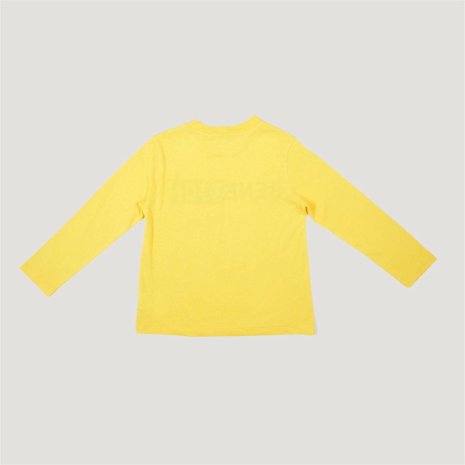Benetton Erkek Çocuk Sarı T-Shirt