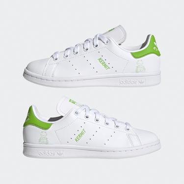  adidas Stan Smith Kermit Kadın Beyaz Spor Ayakkabı