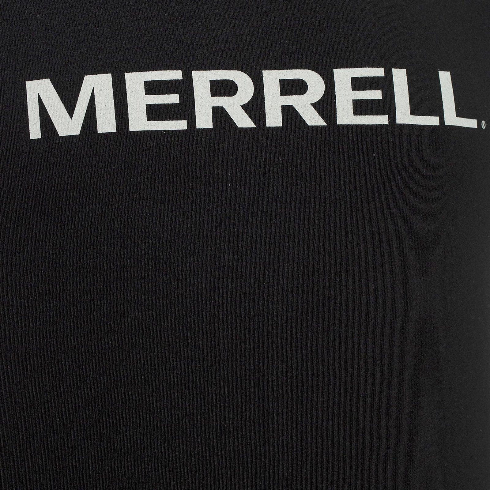 MERRELL Logo Erkek Siyah T-Shirt