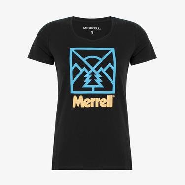  MERRELL Scene Kadın Siyah T-Shirt
