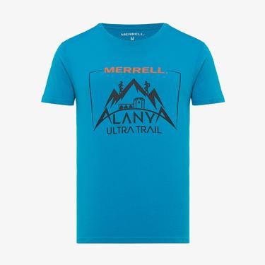  MERRELL Trail Erkek Mavi T-Shirt