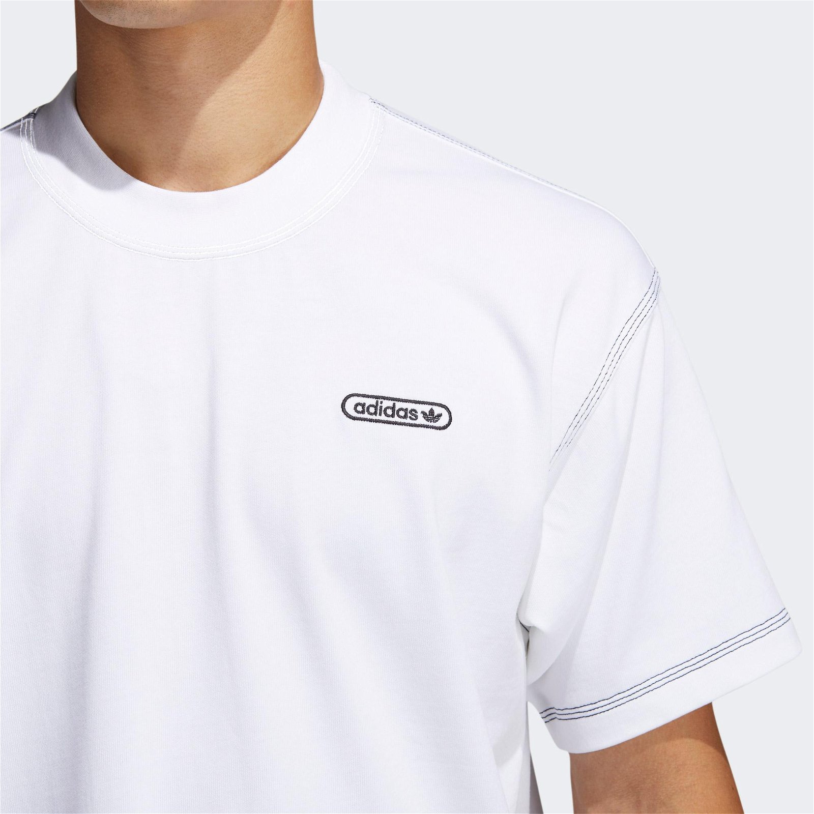 adidas WW Erkek Beyaz T-Shirt
