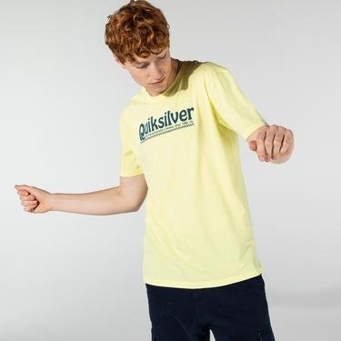  Quiksilver New Slang Erkek Sarı T-Shirt
