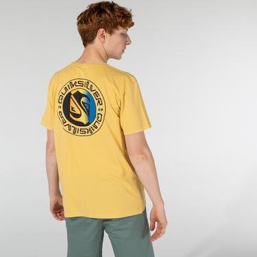  Quiksilver Mellow Phonic Erkek Sarı T-Shirt