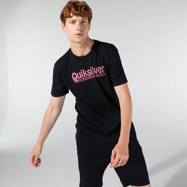  Quiksilver New Slang Erkek Siyah T-Shirt