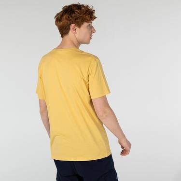  Quiksilver Hard Wired Erkek Sarı T-Shirt