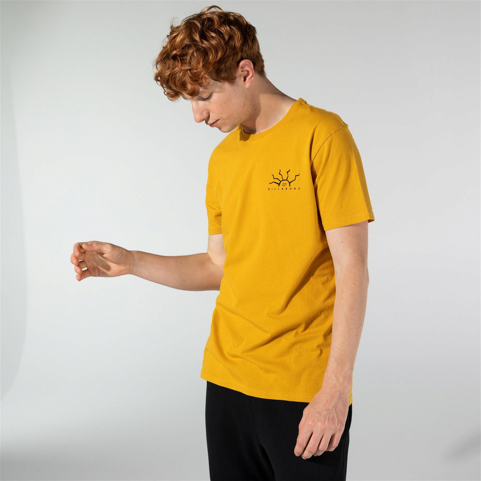 Billabong Peligrosa Erkek Sarı T-Shirt