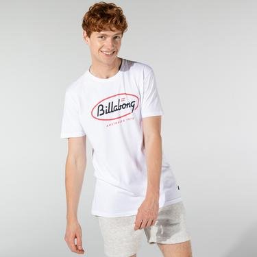  Billabong State Beach Erkek Beyaz T-Shirt