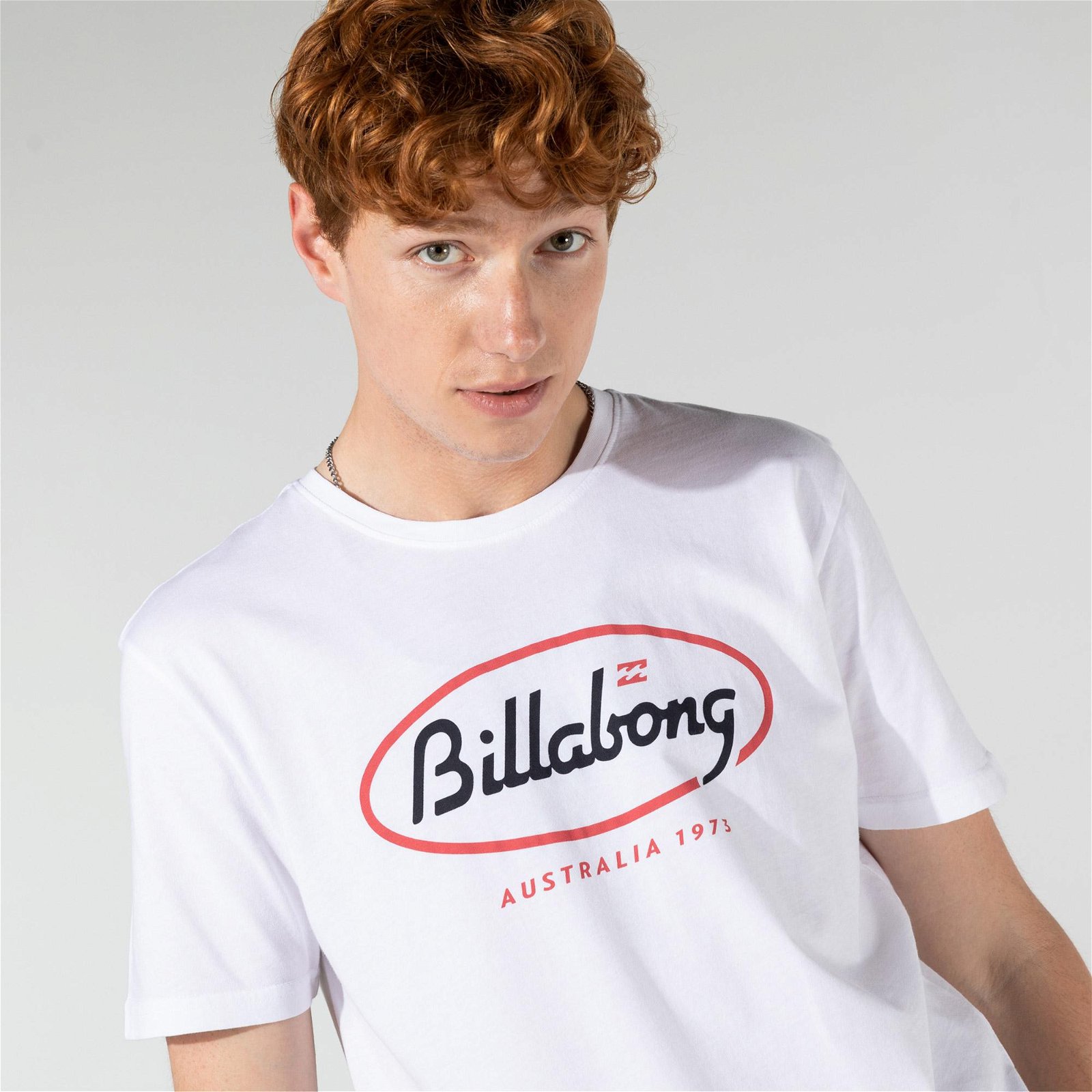 Billabong State Beach Erkek Beyaz T-Shirt