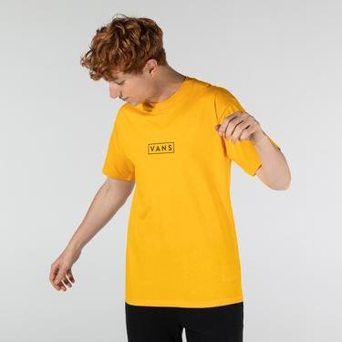  Vans Classic Easy Box Erkek Sarı T-Shirt