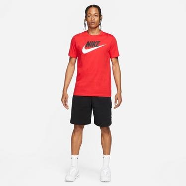  Nike Sportswear Icon Futura Erkek Kırmızı T-Shirt