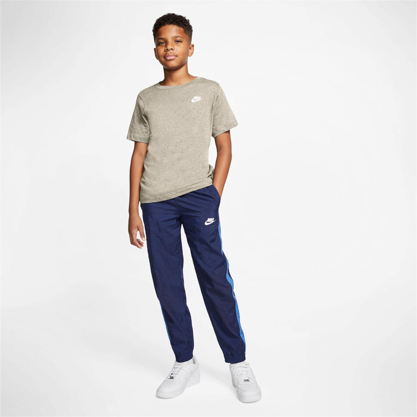 Nike Sportswear Futura Çocuk Bej T-Shirt