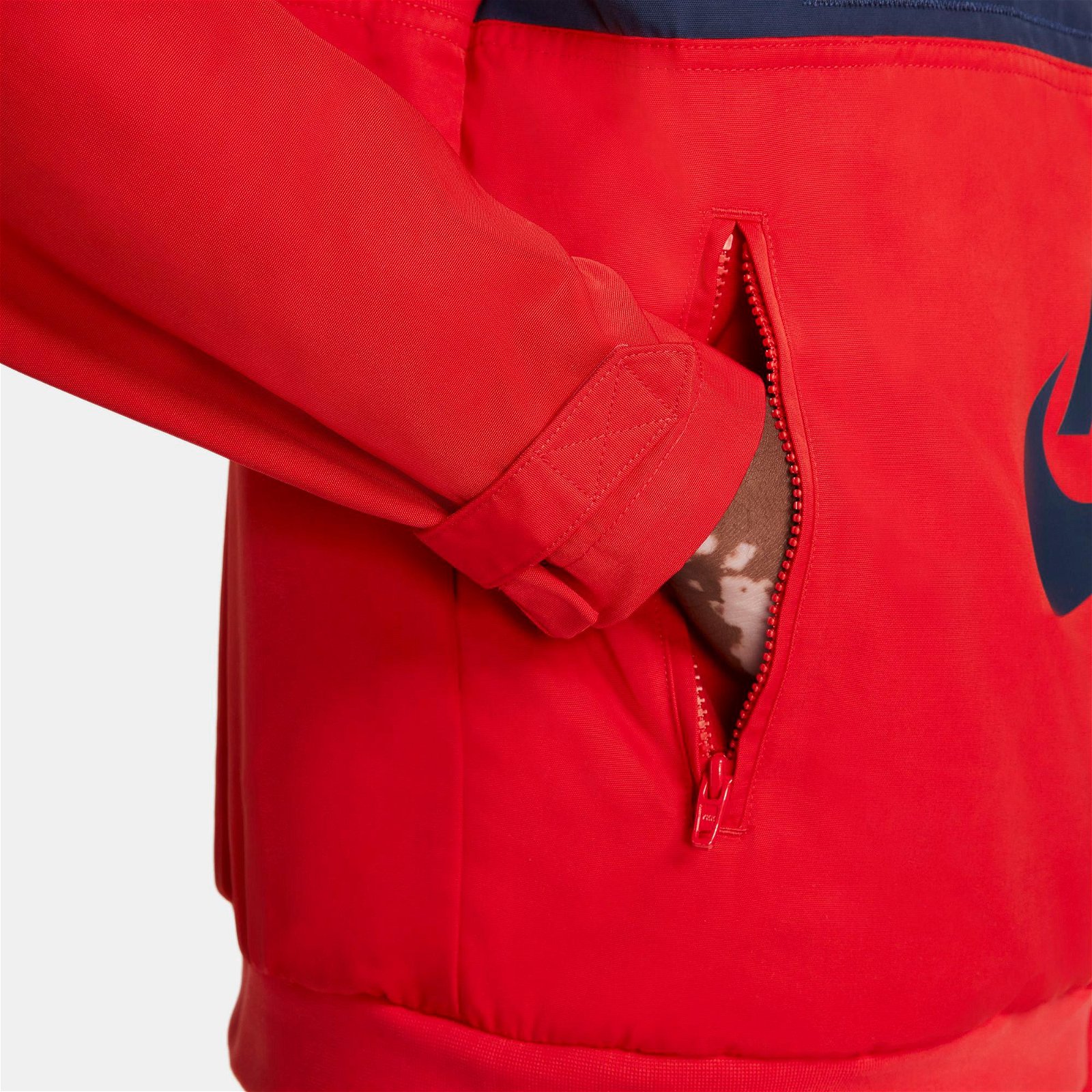 Nike Sportswear Reissue Walliwaw Woven Erkek Kırmızı Ceket