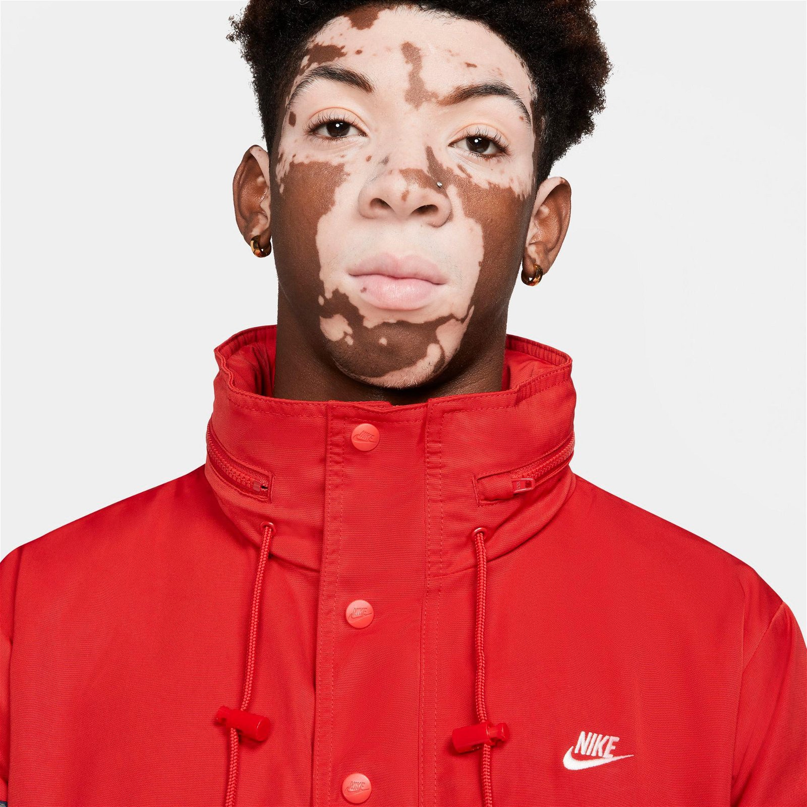 Nike Sportswear Reissue Walliwaw Woven Erkek Kırmızı Ceket