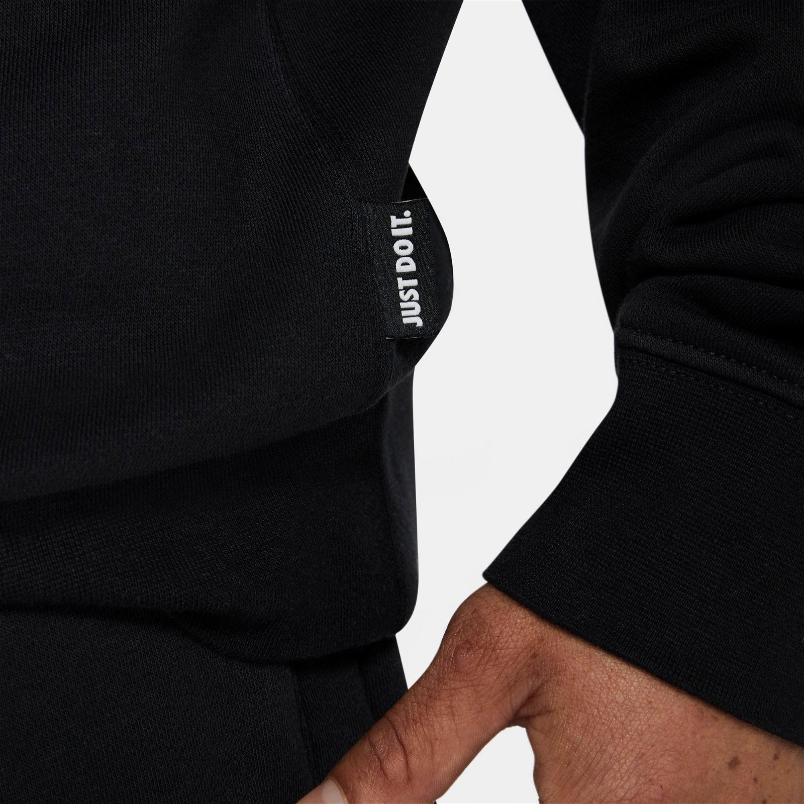 Nike Sportswear Jdi Flecee Crew Erkek Siyah T-Shirt