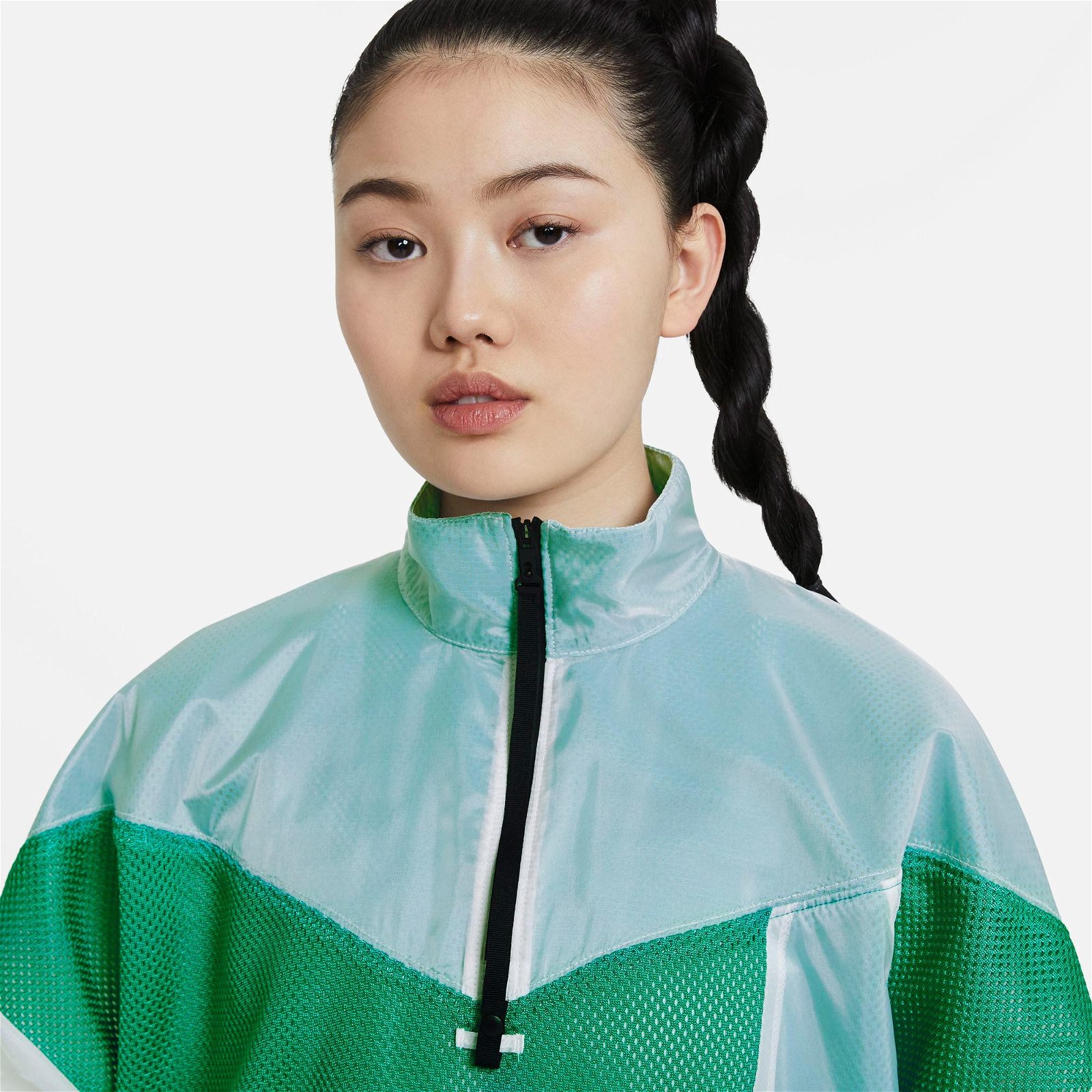 Nike Sportswear Tech Pack Woven Mesh Kadın Yeşil Ceket