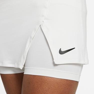  Nike Court Dri-Fit Victory Star Kadın Beyaz Etek