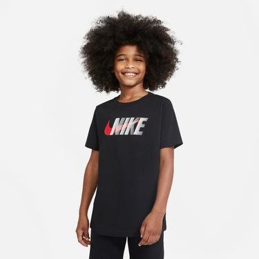  Nike Sportswear Swoosh Çocuk Siyah T-Shirt