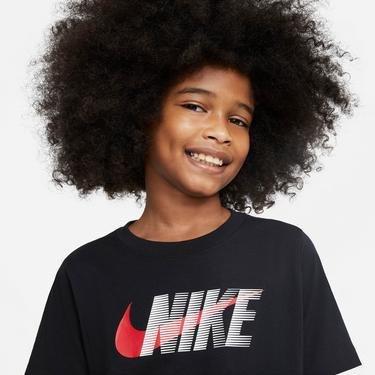  Nike Sportswear Swoosh Çocuk Siyah T-Shirt