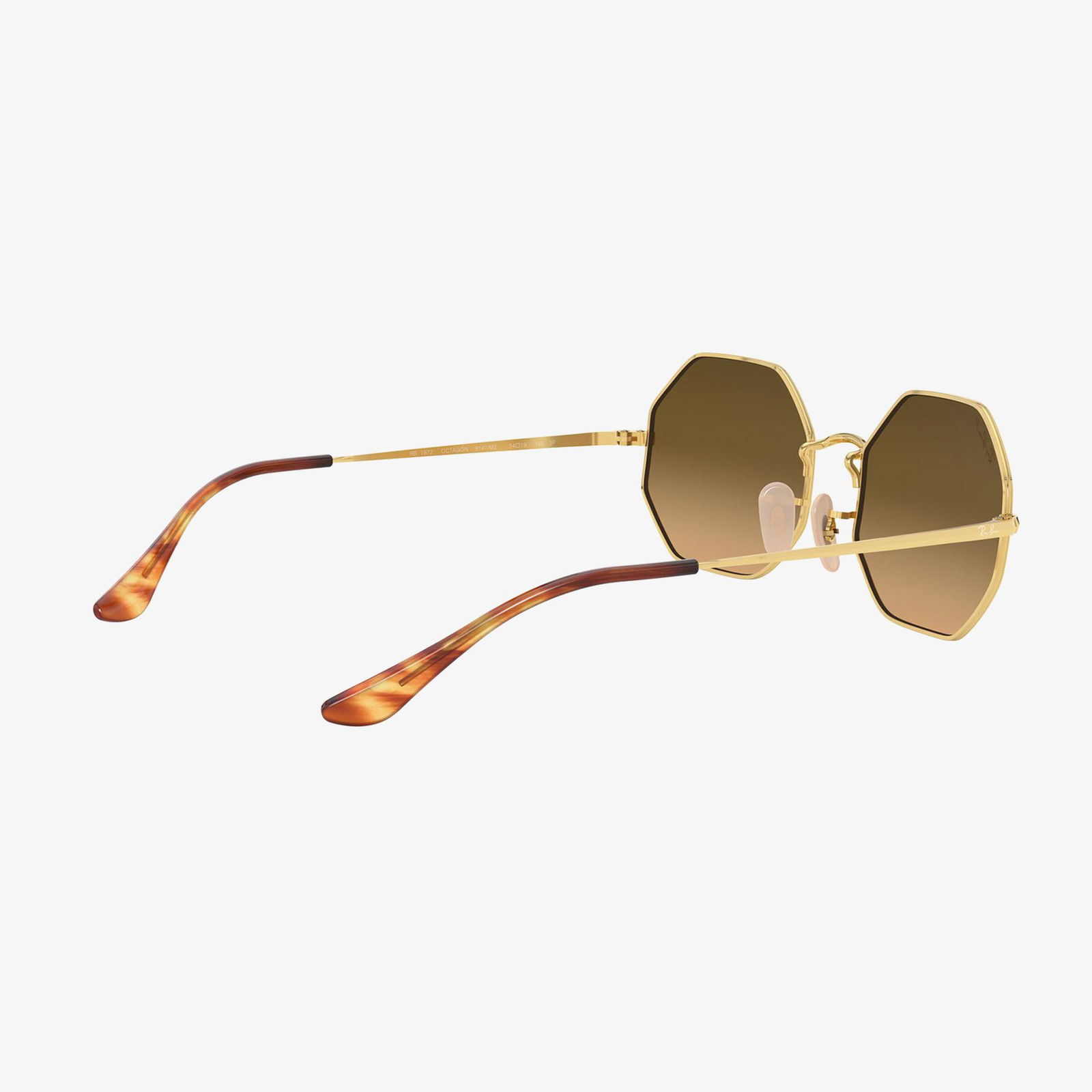 RAY-BAN 0RB1972 Octagon Unisex Gold Güneş Gözlüğü