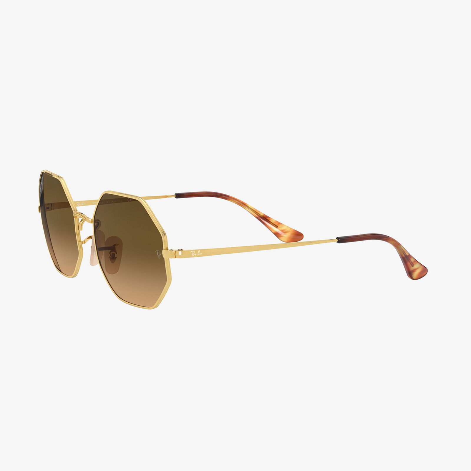 RAY-BAN 0RB1972 Octagon Unisex Gold Güneş Gözlüğü