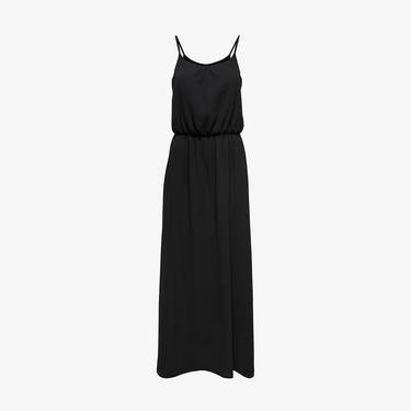  Only Onlnova Lux Strap Maxi Sol 5 Kadın Siyah Elbise