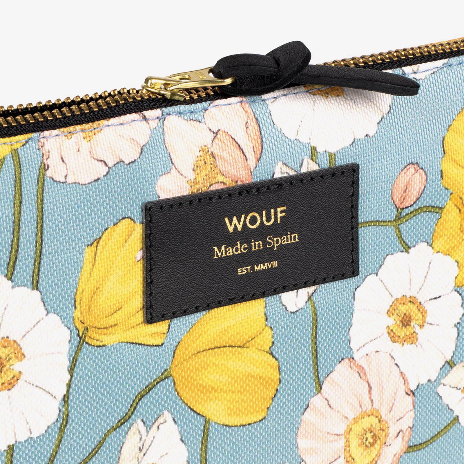 WOUF Alicia XL Pouch Kadın Mavi Pörtföy Çanta
