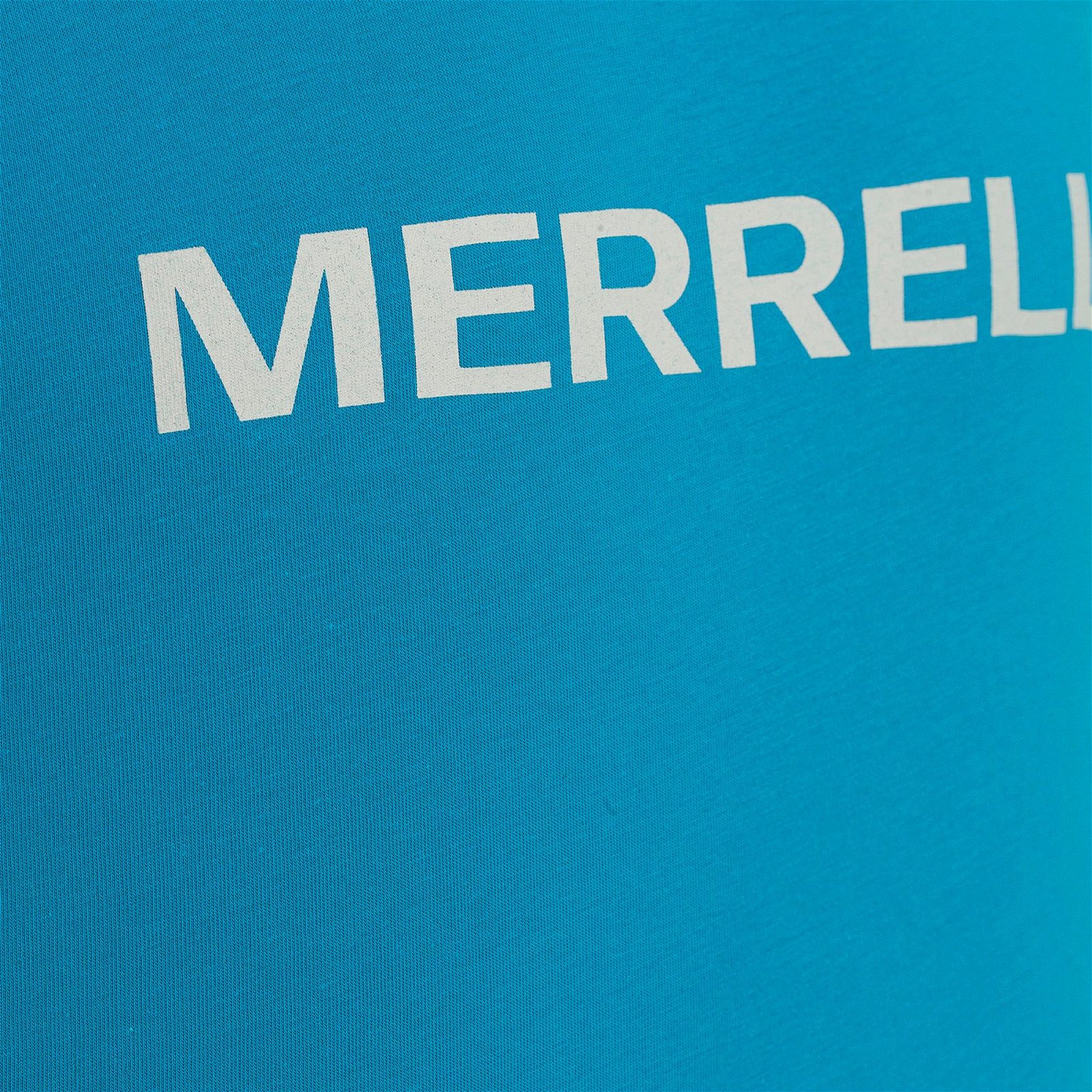 MERRELL Logo Erkek Mavi T-Shirt