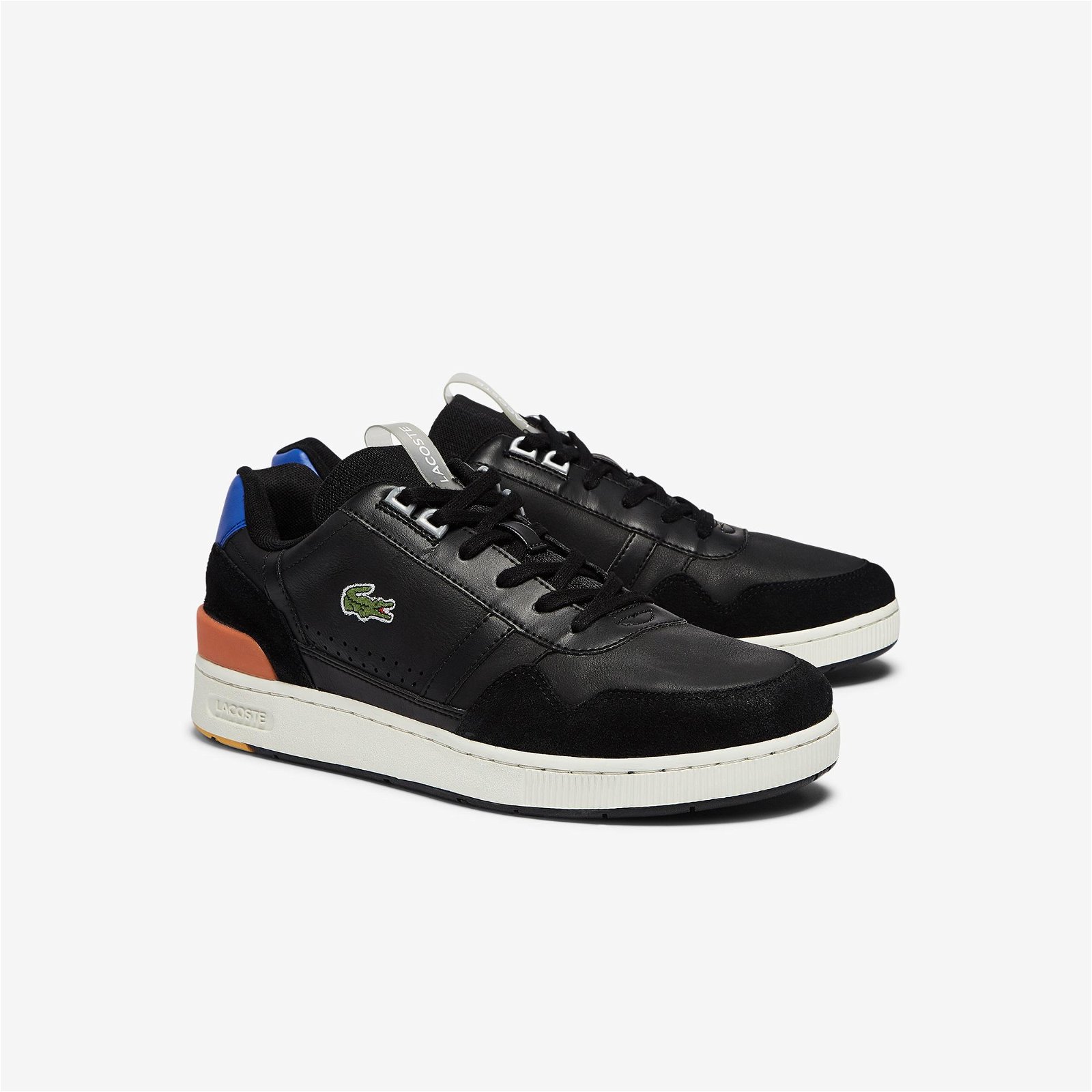 Lacoste T-Clip 0921 1 Sma Erkek Siyah - Mavi Sneaker