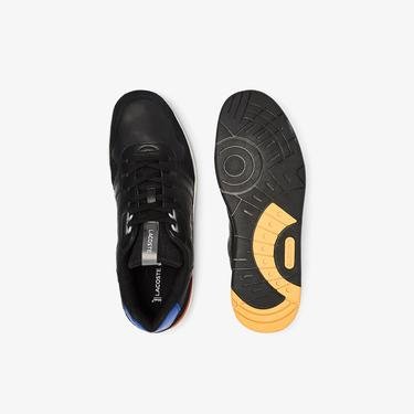  Lacoste T-Clip 0921 1 Sma Erkek Siyah - Mavi Sneaker