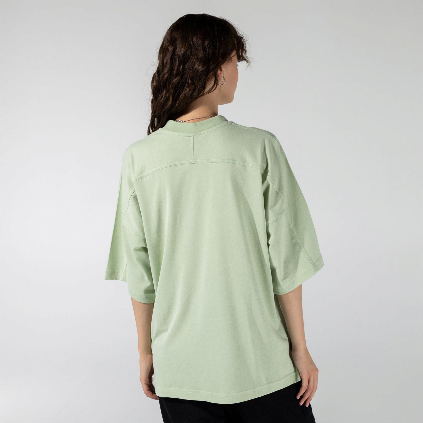 Ghetto Off Limits Panelled Unisex Yeşil T-Shirt