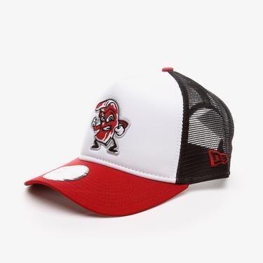  New Era Minor League Trucker Lehiro Unisex Koyu Kırmızı Şapka