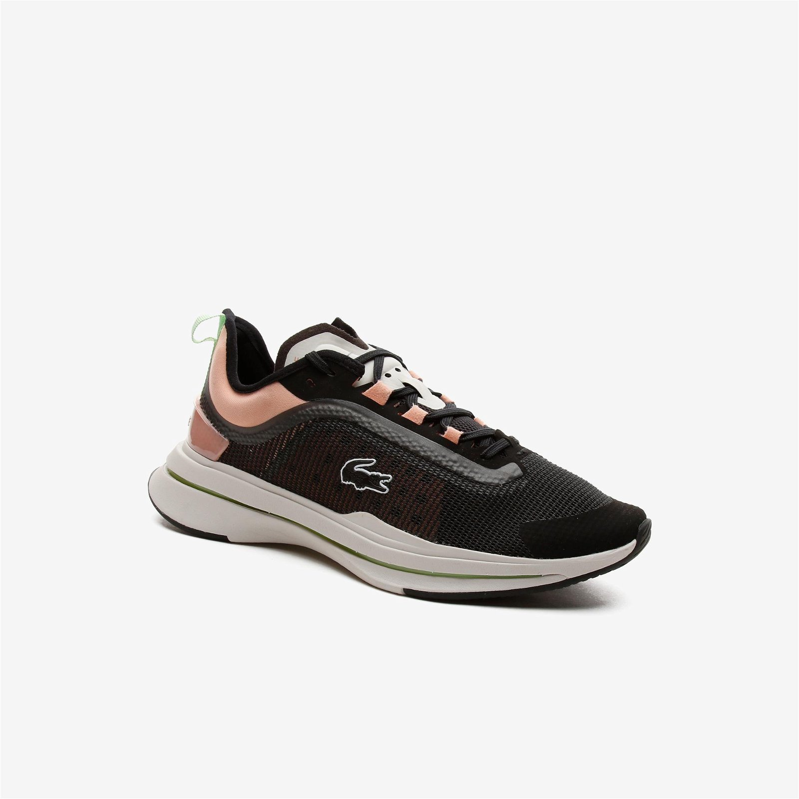 Lacoste Run Spin Ultra 0921 1 Sfa Kadın Deri Pembe - Antrasit Sneaker