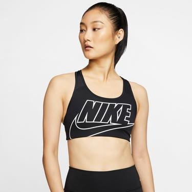  Nike Dri-FIT Swsh Futura Gx Kadın Siyah Bra