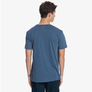  Quiksilver Tall Heights Erkek Mavi T-Shirt