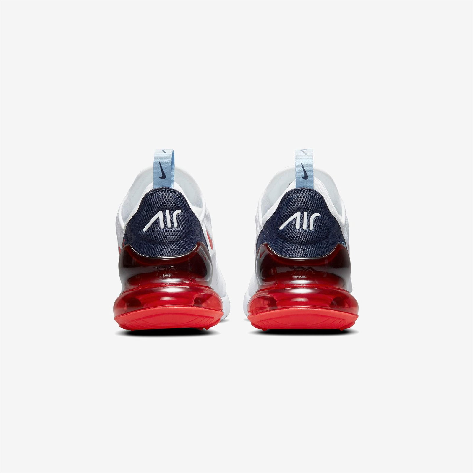 Nike Air Max 270 Erkek Beyaz - Kırmızı Spor Ayakkabı