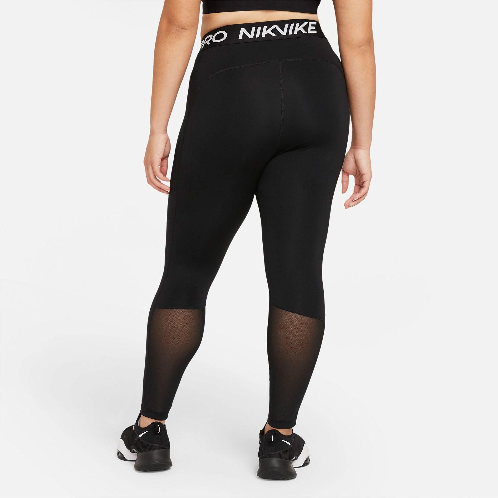 Nike Pro 365 Büyük Beden Kadın Siyah Tayt