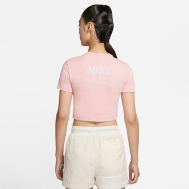  Nike Sportswear Air Top Crop Kadın Pembe T-Shirt