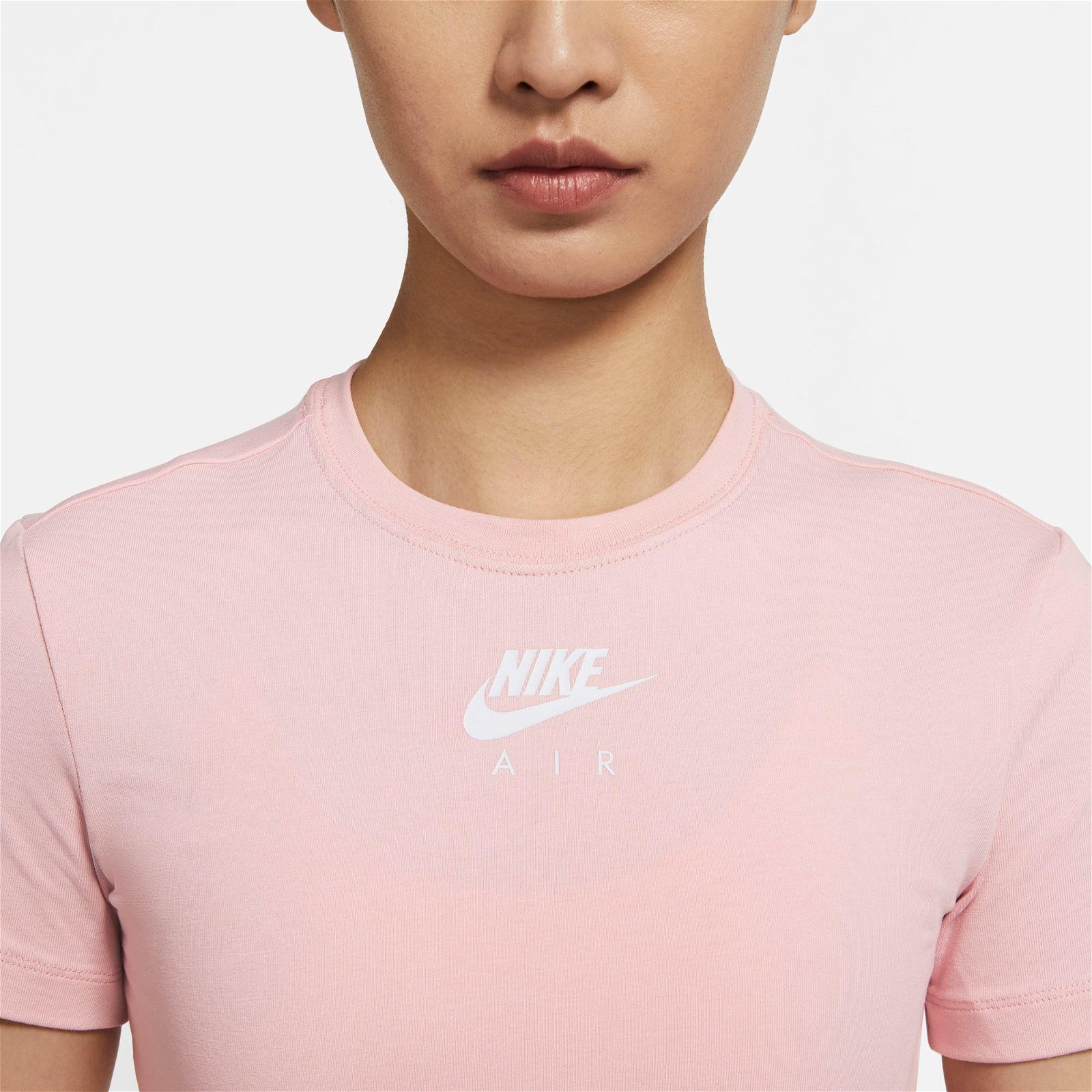 Nike Sportswear Air Top Crop Kadın Pembe T-Shirt