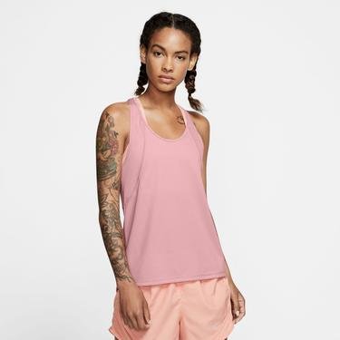  Nike Run Tank Kadın Pembe Kolsuz T-Shirt