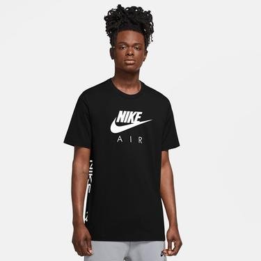  Nike Sportswear Air HBR 2 Erkek Siyah T-Shirt