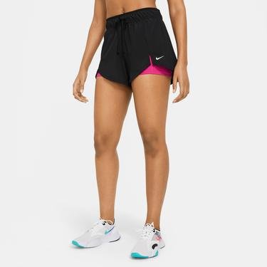  Nike Flx Ess 2-in-1 Büyük Beden Kadın Siyah Şort