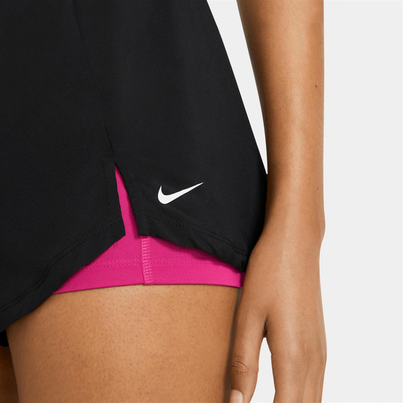 Nike Flx Ess 2-in-1 Büyük Beden Kadın Siyah Şort