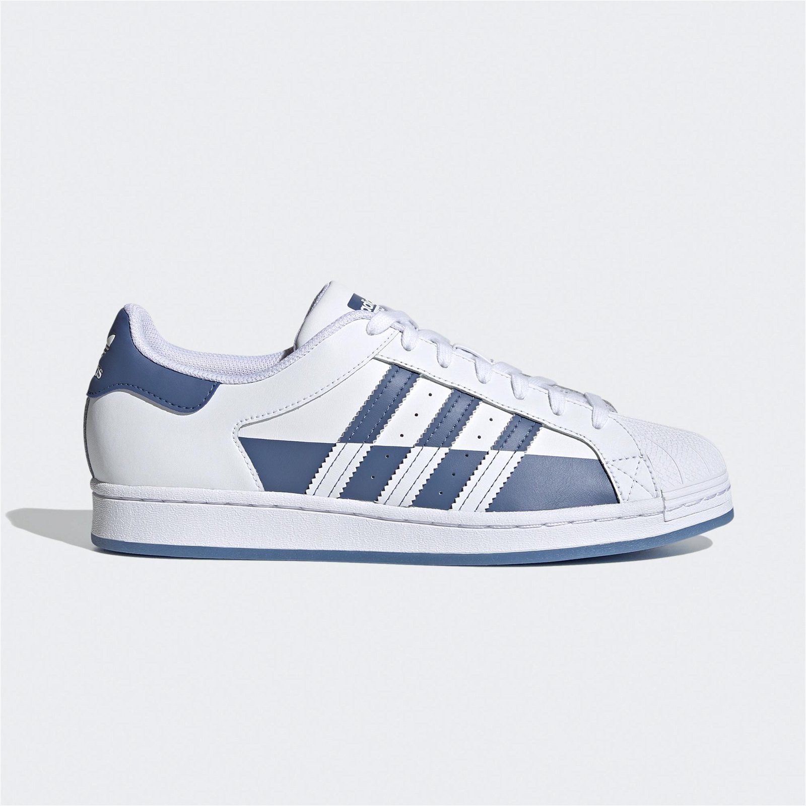adidas Superstar Erkek Mavi-Beyaz Spor Ayakkabı