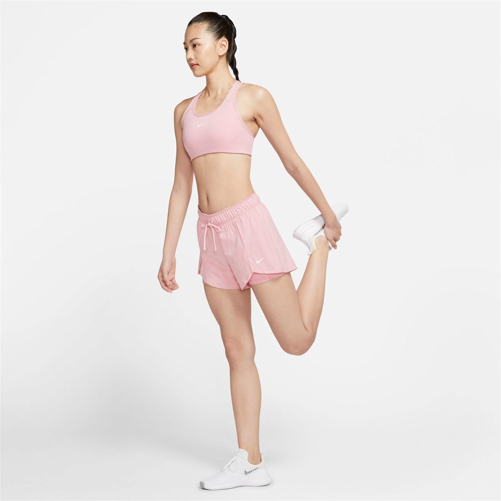 Nike Dri-Fit Flex Essential 2-in-1 Kadın Pembe Şort