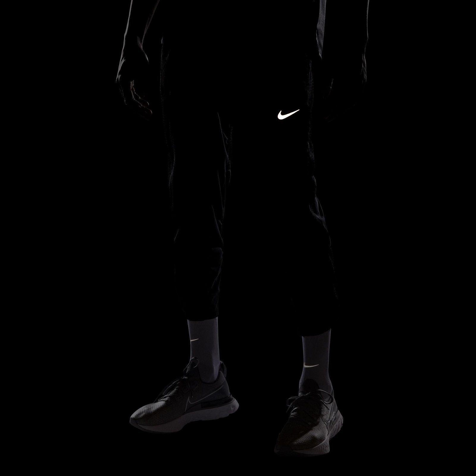 Nike Run Division Phenom Elit Erkek Siyah Eşofman Altı