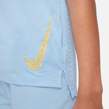  Nike İnstacool Top Çocuk Mavi T-Shirt