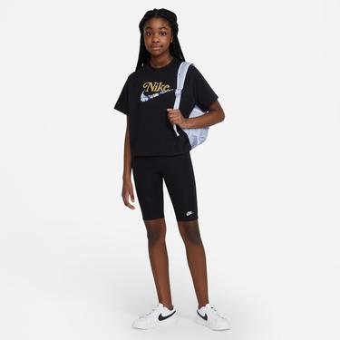  Nike Sportswear Boxy Energy Çocuk Siyah T-Shirt